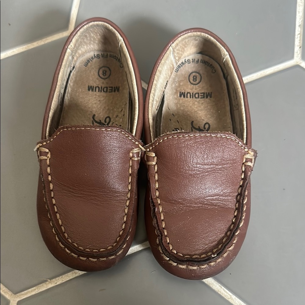 Brown Kids Loafers - Footmates 8